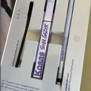 Kosas Soul Lazer Eyeliner in Purple and Black